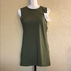 Zyia Olive Chill Tank Top